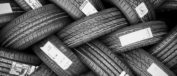 Rushden — tyre shelves